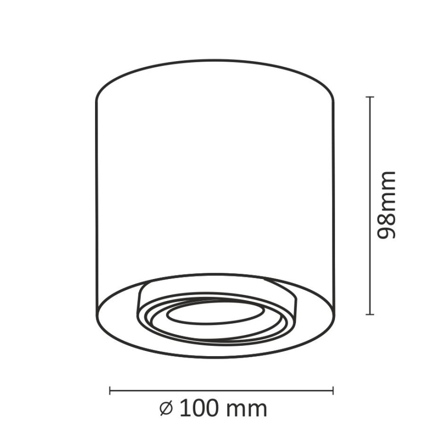 LED lampa XENO LED/15W/230V balts 1200lm