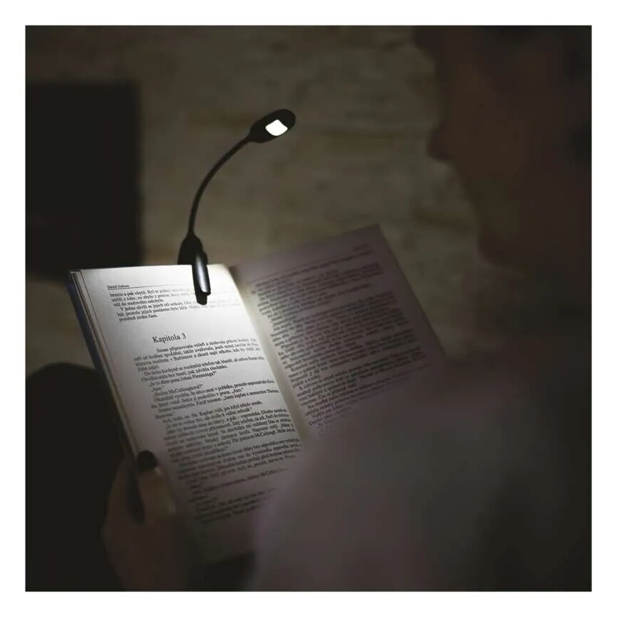 LED Lasīšanas lampa LED/1xAAA