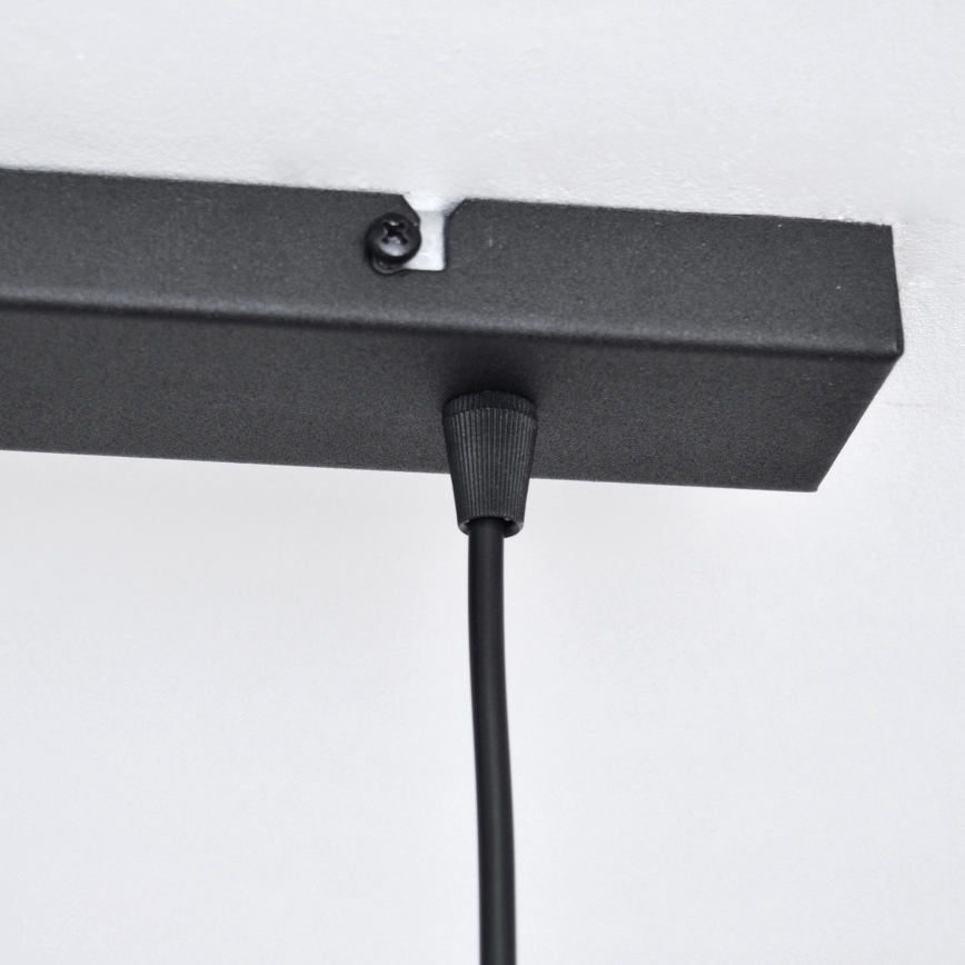 LED LED Lustra ar auklu VOLTA 2xE27/15W/230V melna/zelta
