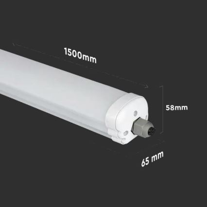 LED Lielas slodzes dienasgaismas lampa G-SERIES LED/48W/230V 4000K 150cm IP65