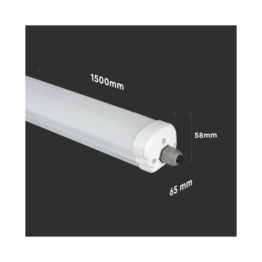 LED Lielas slodzes dienasgaismas lampa G-SERIES LED/48W/230V 4000K 150cm IP65