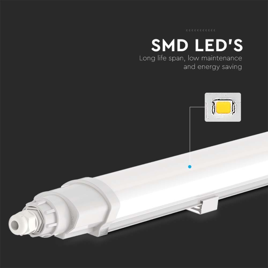 LED Lielas slodzes dienasgaismas lampa LED/36W/230V 4000K IP65 120 cm