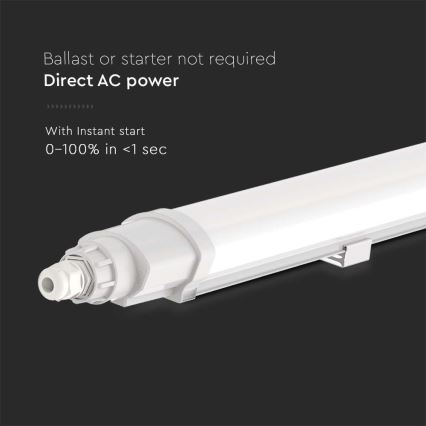 LED Lielas slodzes dienasgaismas lampa LED/48W/230V 4000K IP65 150 cm