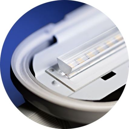 LED Lielas slodzes dienasgaismas lampa LIMEA GIGANT LED/38W/230V IP65 1190mm melna