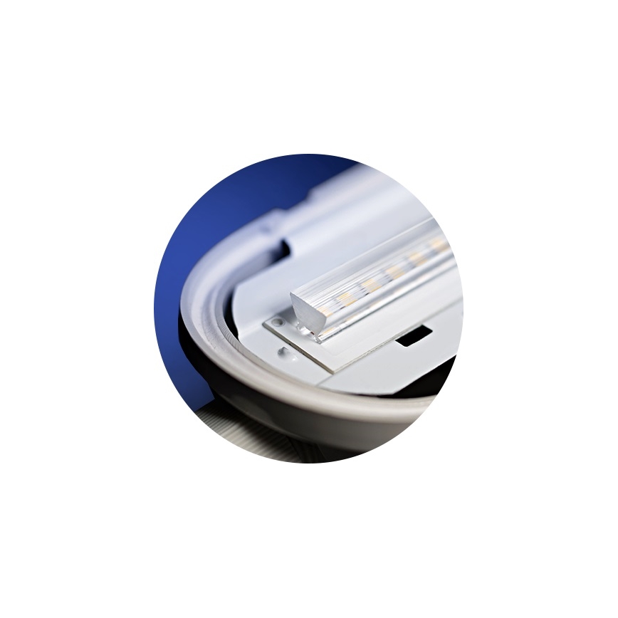LED Lielas slodzes dienasgaismas lampa LIMEA GIGANT LED/38W/230V IP65 1190mm melna