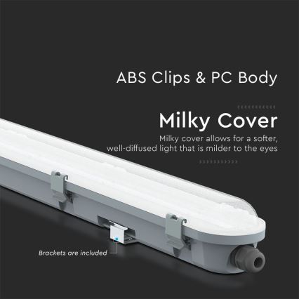LED Lielas slodzes dienasgaismas lampa M-SERIES LED/48W/230V 4000K 150cm IP65