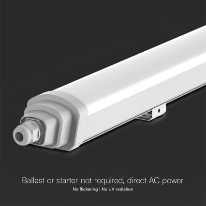 LED Lielas slodzes dienasgaismas lampa SAMSUNG CHIP LED/48W/230V 4000K IP65 150 cm