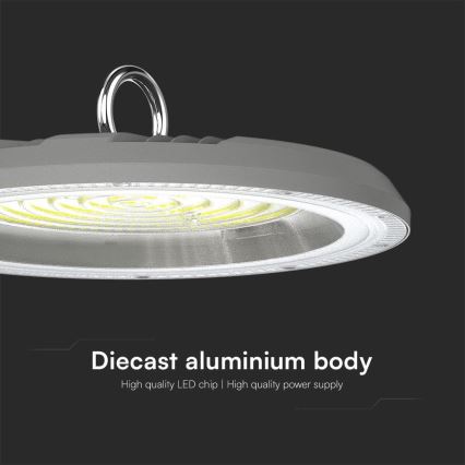 LED Lielas slodzes lampa High Bay LED/100W/230V 3000/4000/6500K IP65 ø 23,5 cm