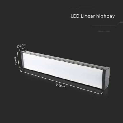 LED Lielas slodzes lampa High Bay LED/100W/230V 4000K IP65