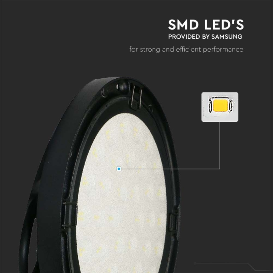 LED Lielas slodzes lampa High Bay LED/100W/230V IP65 6500K