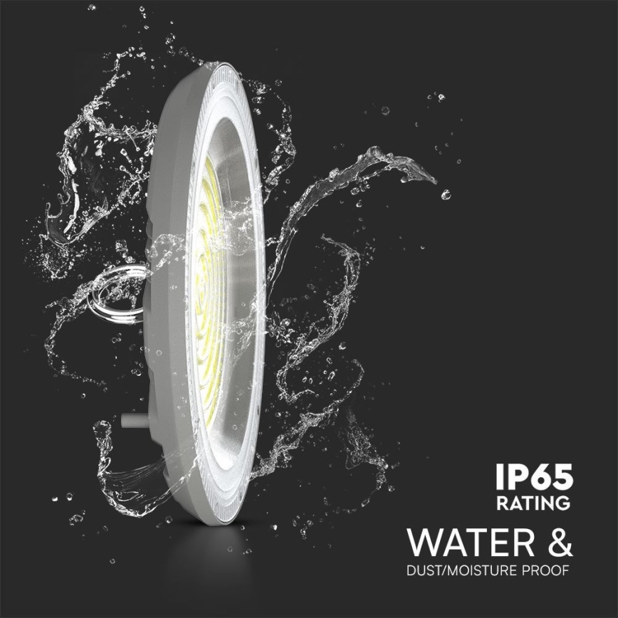 LED Lielas slodzes lampa High Bay LED/150W/230V 3000/4000/6500K IP65 ø 27,7 cm