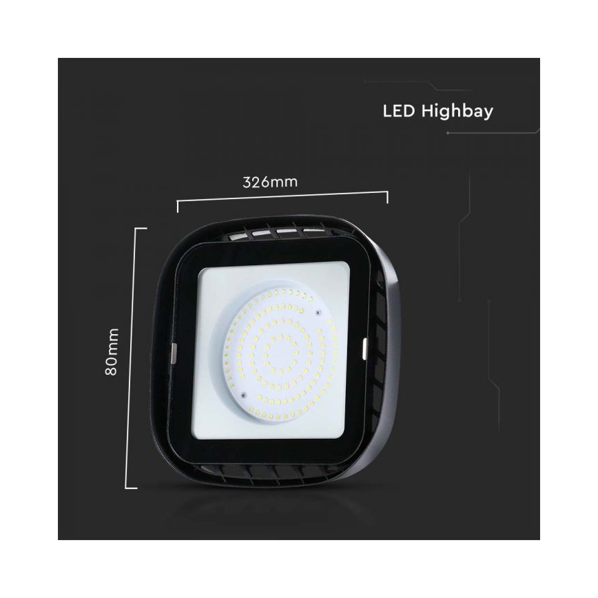 LED Lielas slodzes lampa High Bay LED/200W/230V 4000K IP65