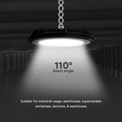 LED Lielas slodzes lampa High Bay LED/200W/230V 6500K IP65