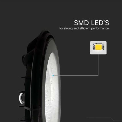 LED Lielas slodzes lampa High Bay LED/200W/230V 6500K IP65