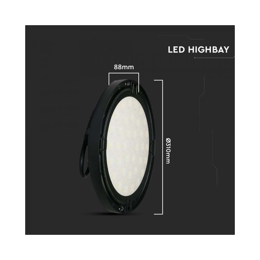 LED Lielas slodzes lampa High Bay LED/200W/230V IP65, 4000K