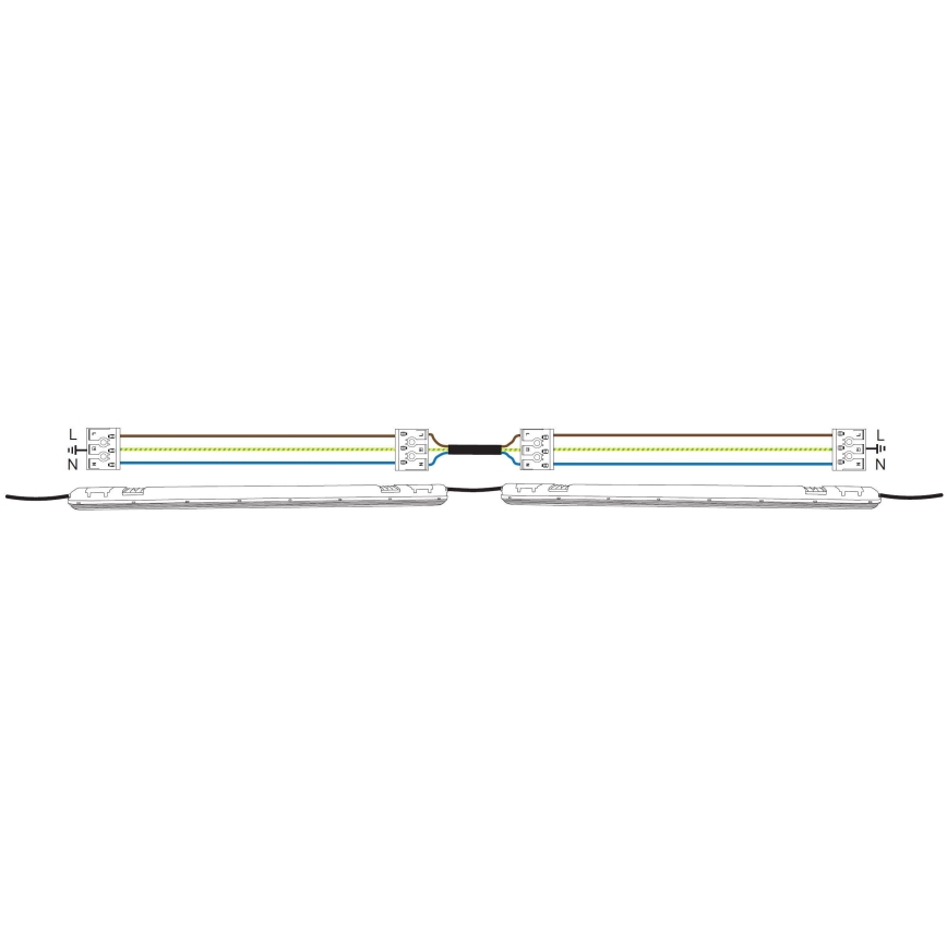 LED Lielas slodzes lampa LED/33W/230V 4000K IP65