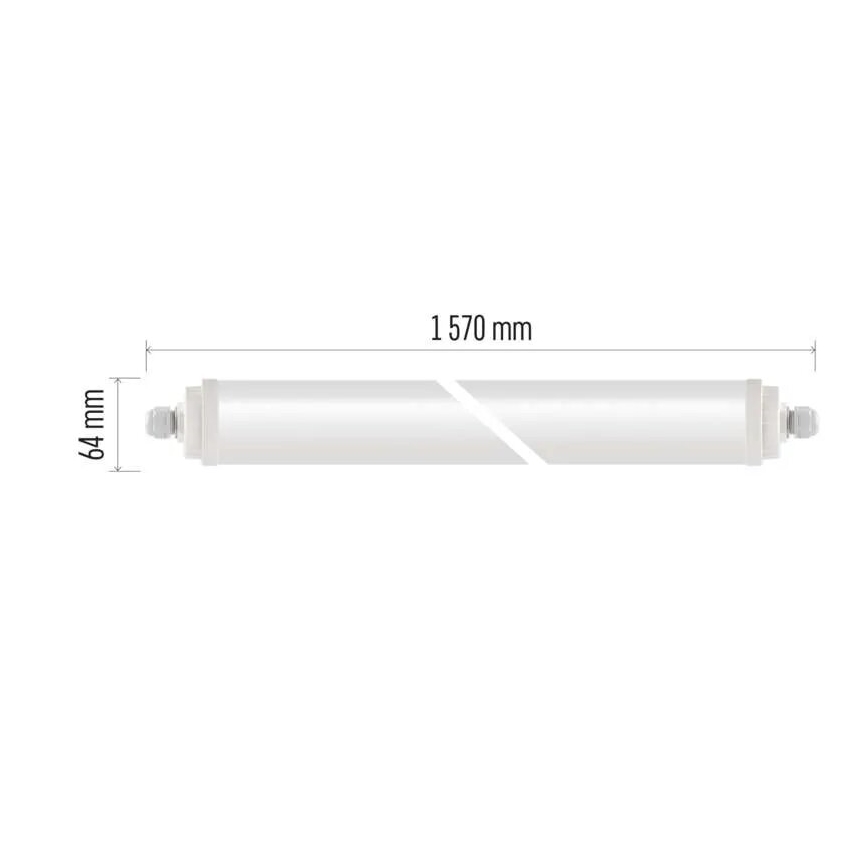 LED Lielas slodzes lampa LED/51W/230V IP65 4000K