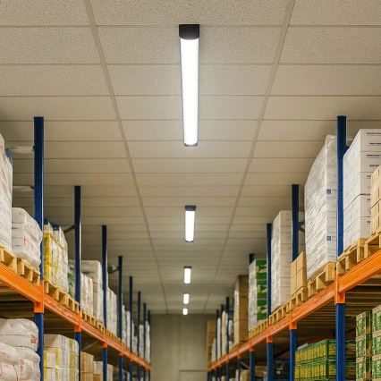 LED lineārais gaismeklis LED/36W/230V 4000K 120 cm melns