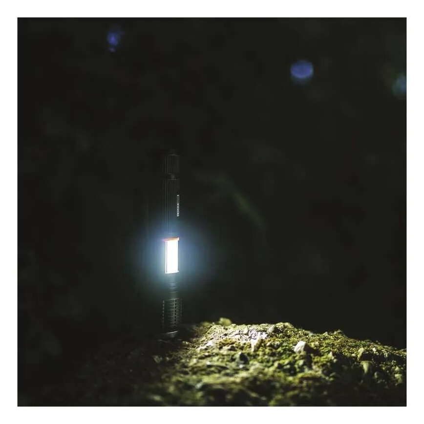 LED Lukturis 2in1 COB LED/3xAAA