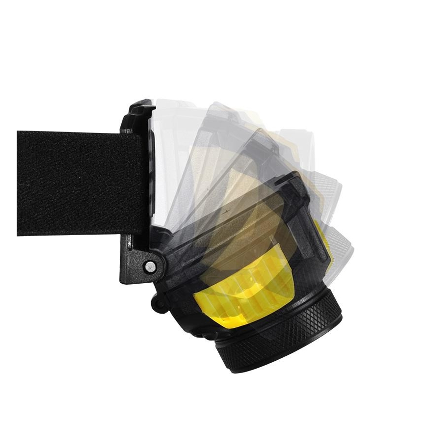 LED Lukturis 2xLED/5W/3xAAA + LED/3W