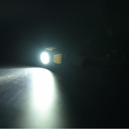 LED Lukturis 2xLED/5W/3xAAA + LED/3W