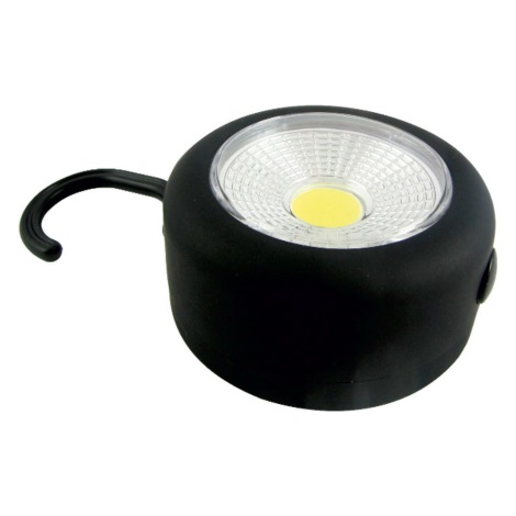 LED Lukturis ar āķi un magnētu LED/3W/3xAAA