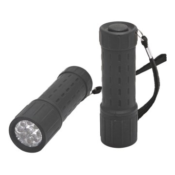 LED Lukturis LED/3xAAA melns