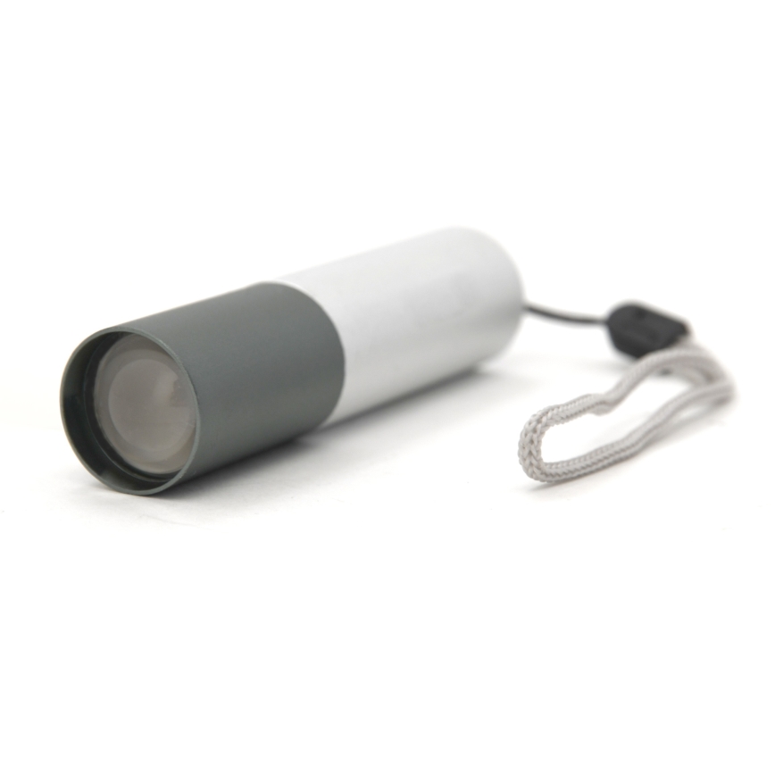 LED Lukturis LED/400mAh balts/pelēks