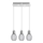 LED lustra 3xLED/5W/230V