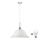 LED Lustra ar auklu 1xE27/60W/230V balta