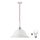 LED Lustra ar auklu 1xE27/60W/230V balta