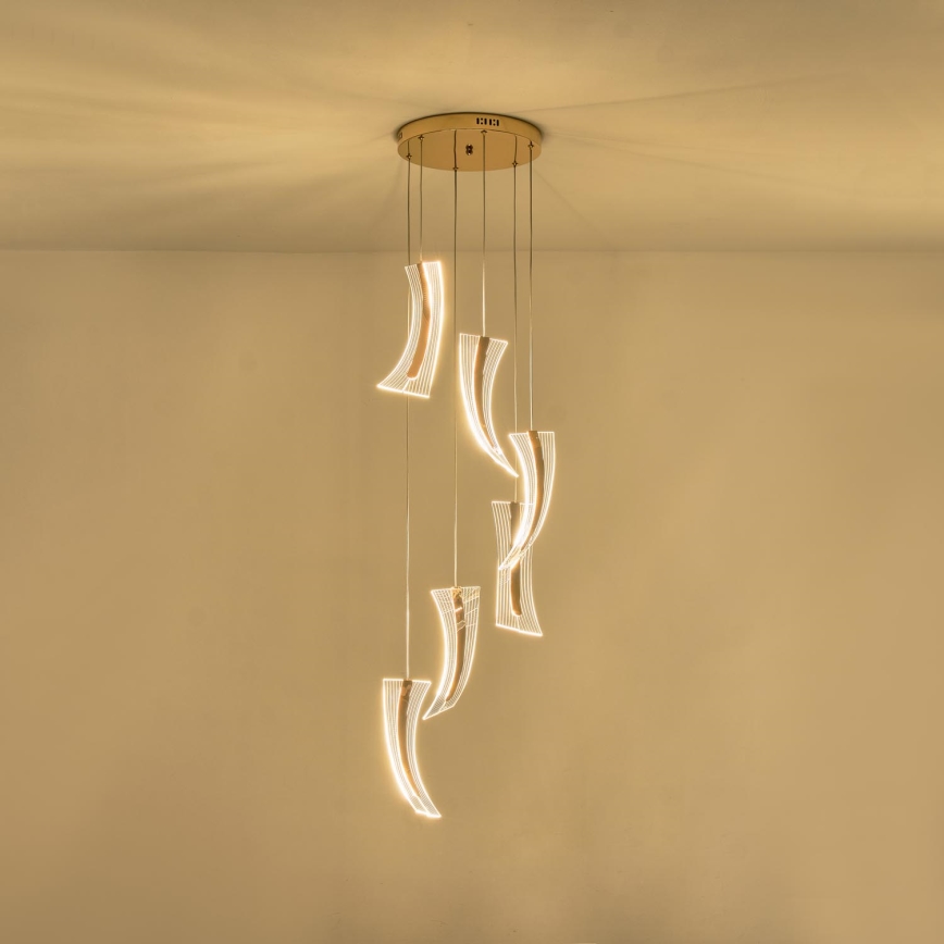 LED Lustra ar auklu 6xLED/10W/230V 3000K