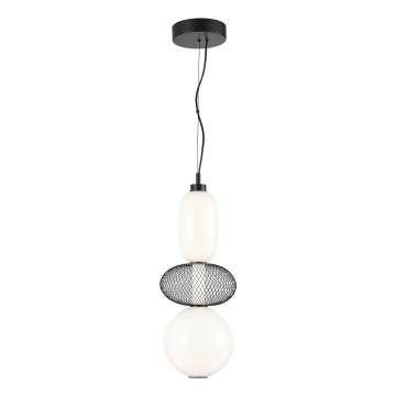 LED Lustra ar auklu ARAME LED/23W/230V d. 22 cm melna