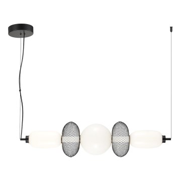 LED Lustra ar auklu ARAME LED/32W/230V melna