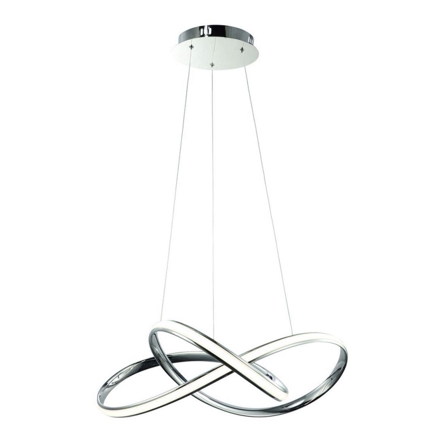 LED Lustra ar auklu CAPPIO LED/36W/230V spīdīgi hromēts