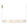 LED Lustra ar auklu CARO LED/42W/230V zelta