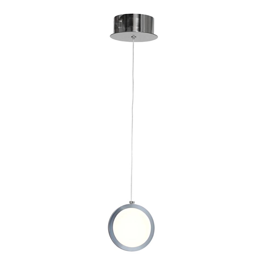 LED Lustra ar auklu CIRCOLO LED/7W/230V spīdīgi hromēts
