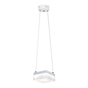 LED lustra ar auklu CUBO LED/12W/230V kvadrāts