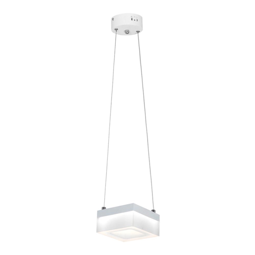 LED lustra ar auklu CUBO LED/12W/230V kvadrāts