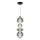 LED Lustra ar auklu DAPHNE LED/36W/230V pelēka