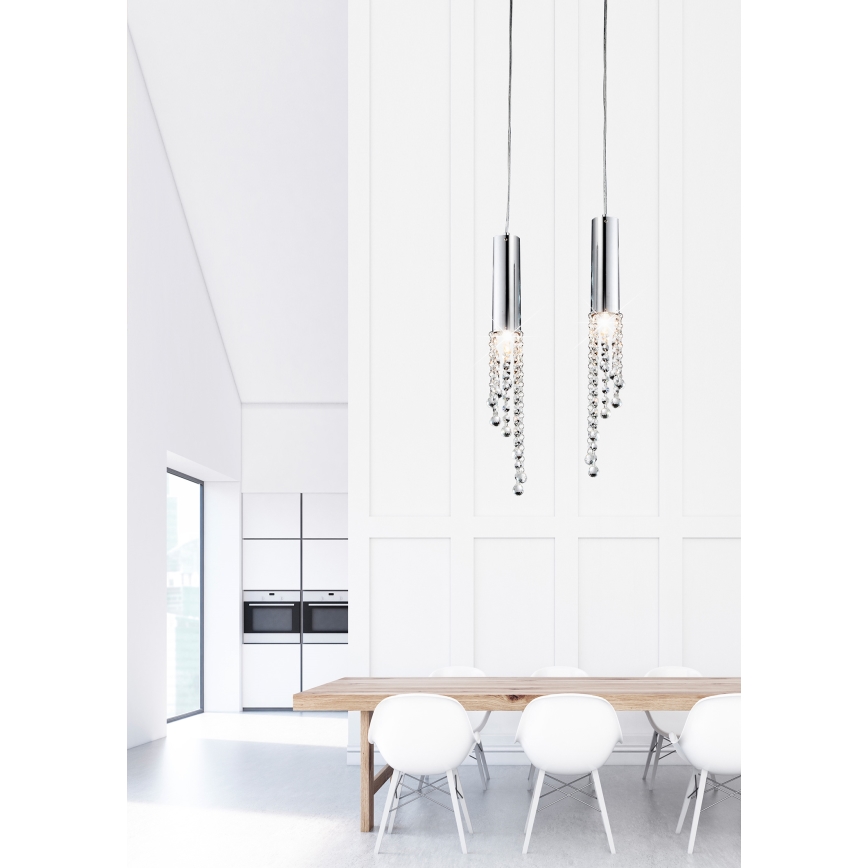 LED lustra ar auklu DUERO 2xLED/3W/230V