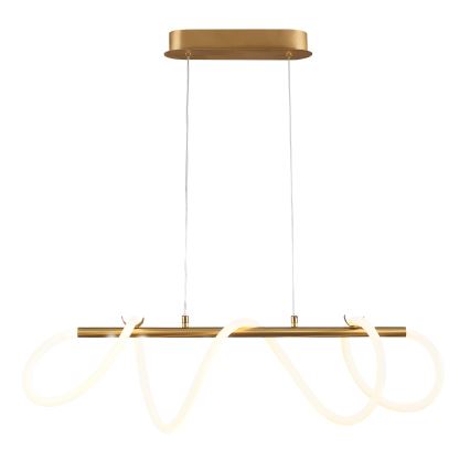 LED Lustra ar auklu EMMA LED/38W/230V zelta