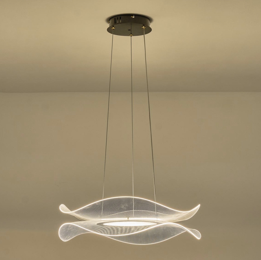 LED Lustra ar auklu FIRENZE LED/48W/230V 3000K d. 54 cm
