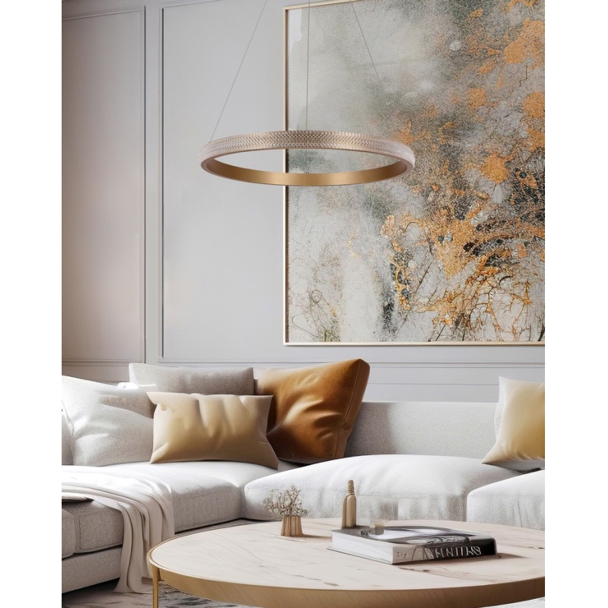LED Lustra ar auklu HASHIM LED/22W/230V d. 40 cm varš