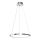LED Lustra ar auklu HOOP LED/27W/230V d. 50 cm 4000K spīdīgi hromēts