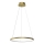 LED Lustra ar auklu HOOP LED/27W/230V d. 50 cm 4000K zelta