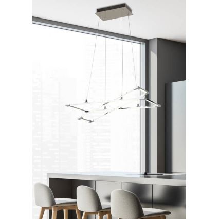 LED Lustra ar auklu KSEROS LED/35W/230V