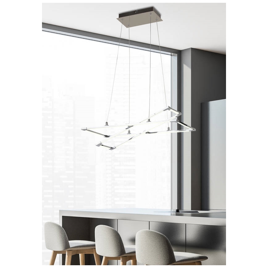 LED Lustra ar auklu KSEROS LED/35W/230V