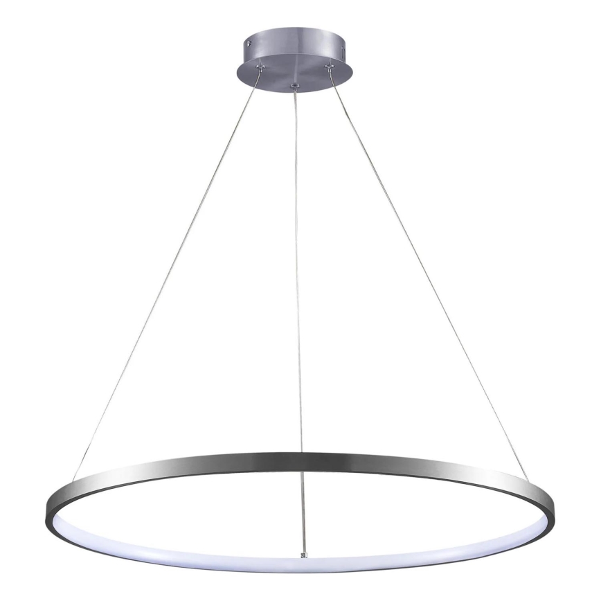 LED Lustra ar auklu LEA LED/20W/230V 4000K d. 50 cm matēts hroms