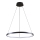 LED Lustra ar auklu LEA LED/20W/230V 4000K d. 50 cm melna